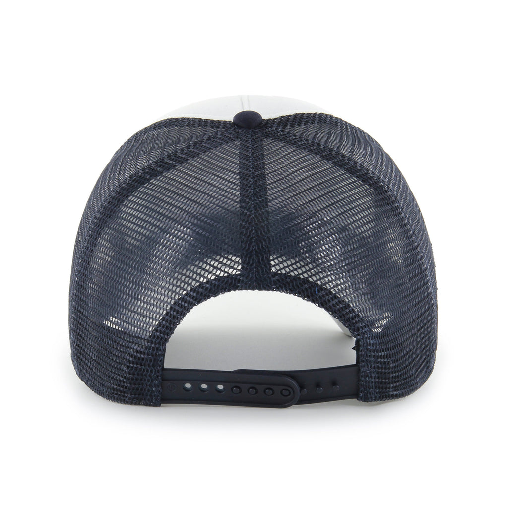 New York Yankees MLB 47 Brand Men Navy 1996 World Series Offside Foam Trucker Snapback product image 2, provided for visual