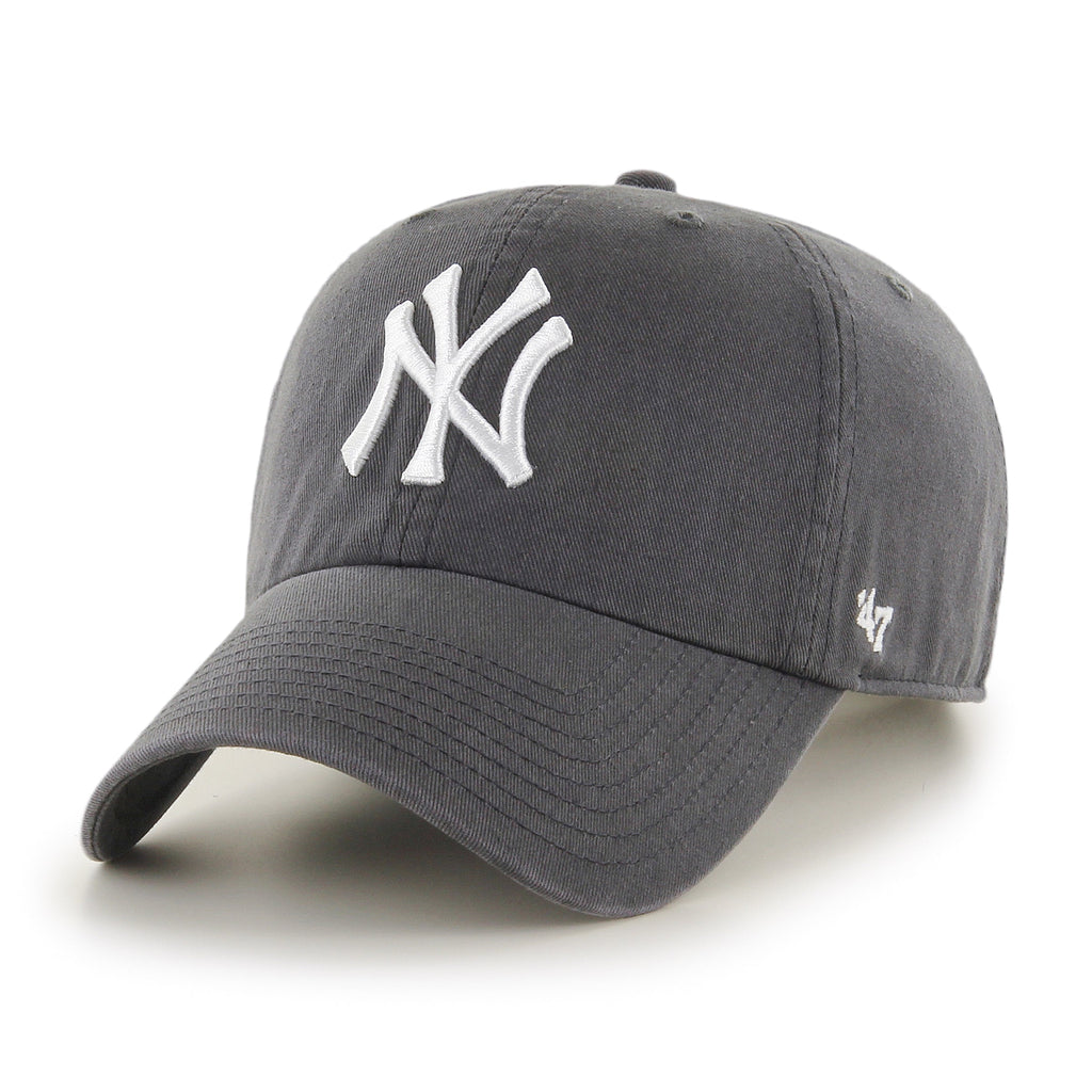 New York Yankees MLB 47 Brand Men Graphite Clean Up Adjustable Hat product image 1, provided for visual reference and