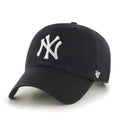 New York Yankees MLB 47 Brand Men Black Clean Up Adjustable Hat product image 1, provided for visual reference and product