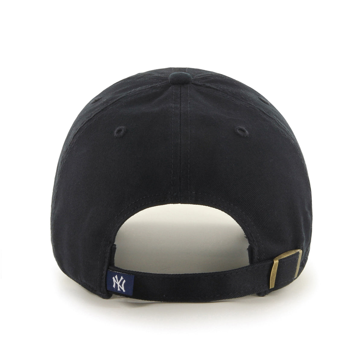 New York Yankees MLB 47 Brand Men Black Clean Up Adjustable Hat product image 2, provided for visual reference and product
