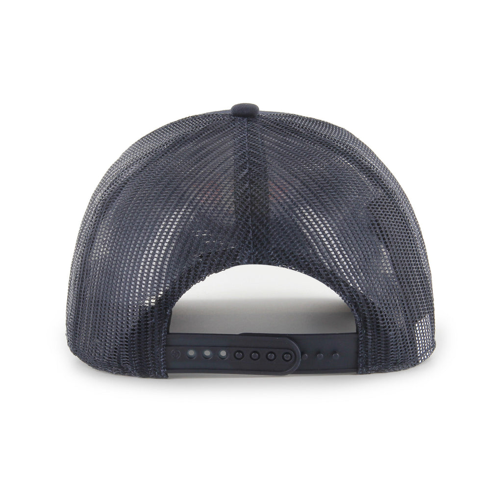 Boston Red Sox MLB 47 Brand Men Navy Trucker Adjustable Hat product image 2, provided for visual reference and product