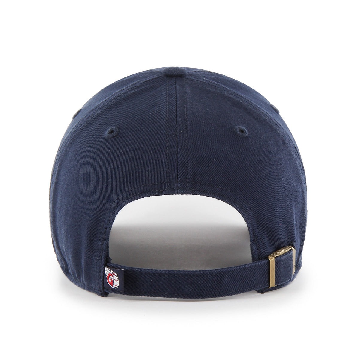 Cleveland Guardians MLB 47 Brand Men Navy Vintage Clean Up Adjustable Hat product image 2, provided for visual reference and