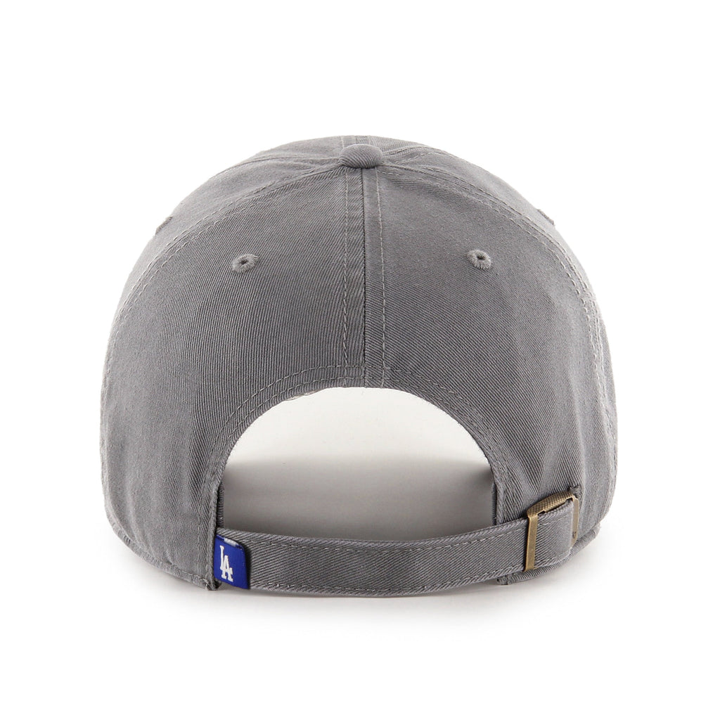 Los Angeles Dodgers MLB 47 Brand Men Dark Grey Clean Up Adjustable Hat product image 2, provided for visual reference and
