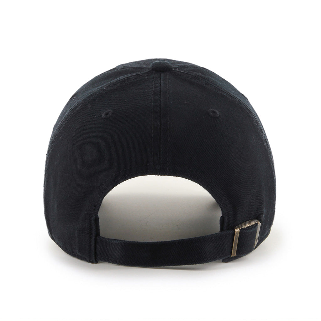 Boston Red Sox MLB 47 Brand Men Black on Black Clean Up Adjustable Hat product image 2, provided for visual reference and
