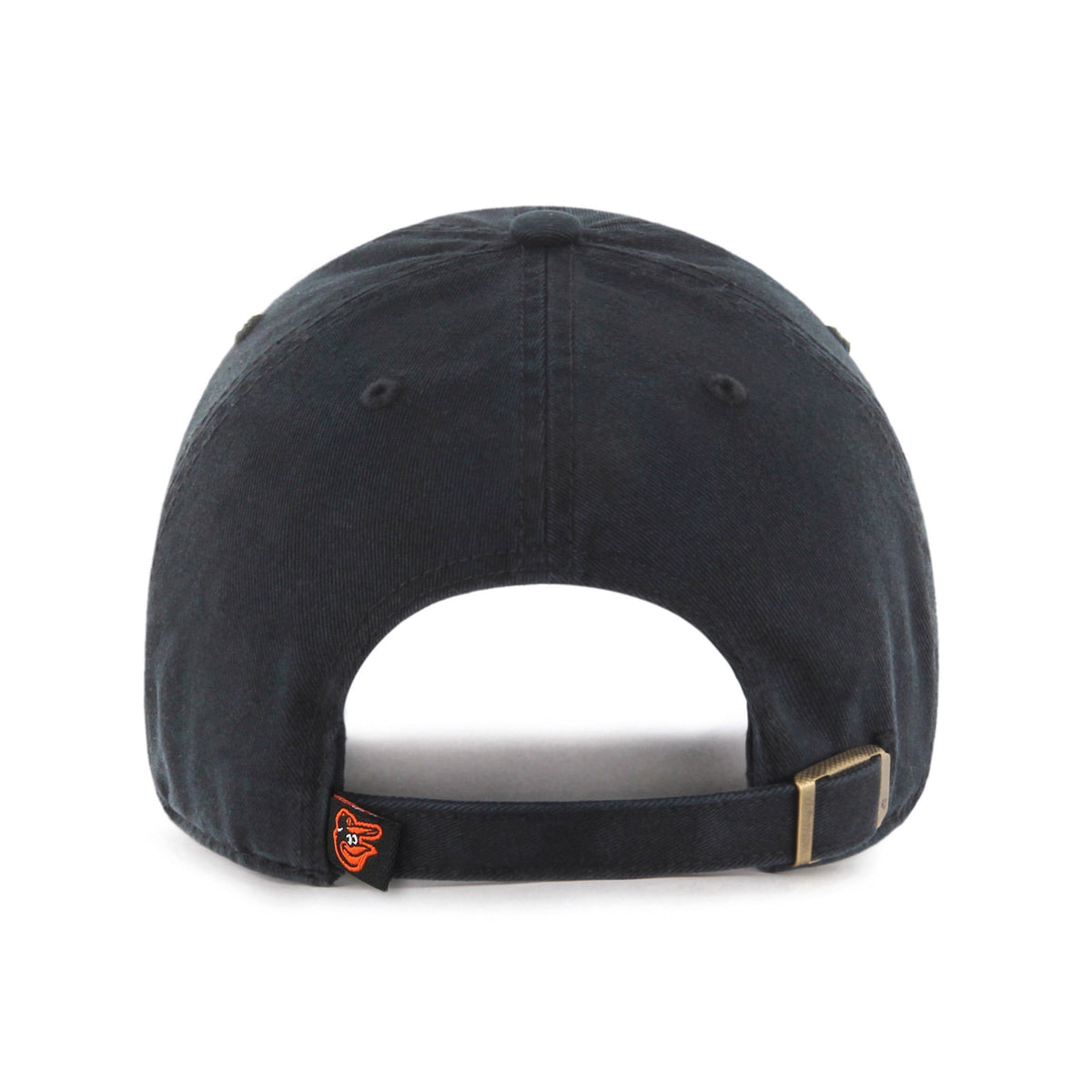 Baltimore Orioles MLB 47 Brand Men Black Clean Up Adjustable Hat product image 2, provided for visual reference and product