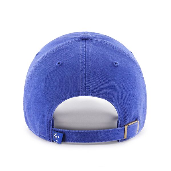 Kansas City Royals MLB 47 Brand Men Royal Clean Up Adjustable Hat product image 2, provided for visual reference and product