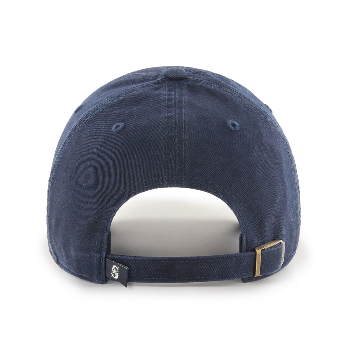 Seattle Mariners MLB 47 Brand Men Navy Blue Clean Up Adjustable Hat product image 2, provided for visual reference and