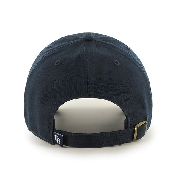 Tampa Bay Rays MLB 47 Brand Men Midnight Navy Clean Up Adjustable Hat product image 2, provided for visual reference and