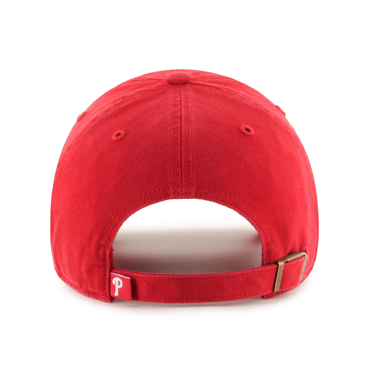 Philadelphia Phillies MLB 47 Brand Men Red Clean Up Adjustable Hat product image 2, provided for visual reference and