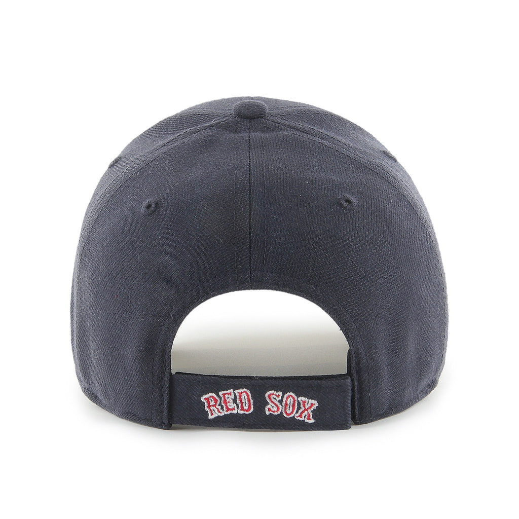 Boston Red Sox MLB 47 Brand Men Midnight Navy MVP Adjustable Hat product image 2, provided for visual reference and product