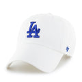 Los Angeles Dodgers MLB 47 Brand Men White Clean Up Adjustable Hat product image 1, provided for visual reference and