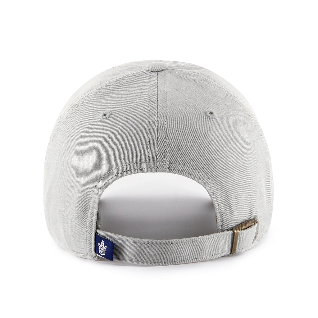 Toronto Maple Leafs NHL 47 Brand Men Grey Clean Up Adjustable Hat product image 2, provided for visual reference and product