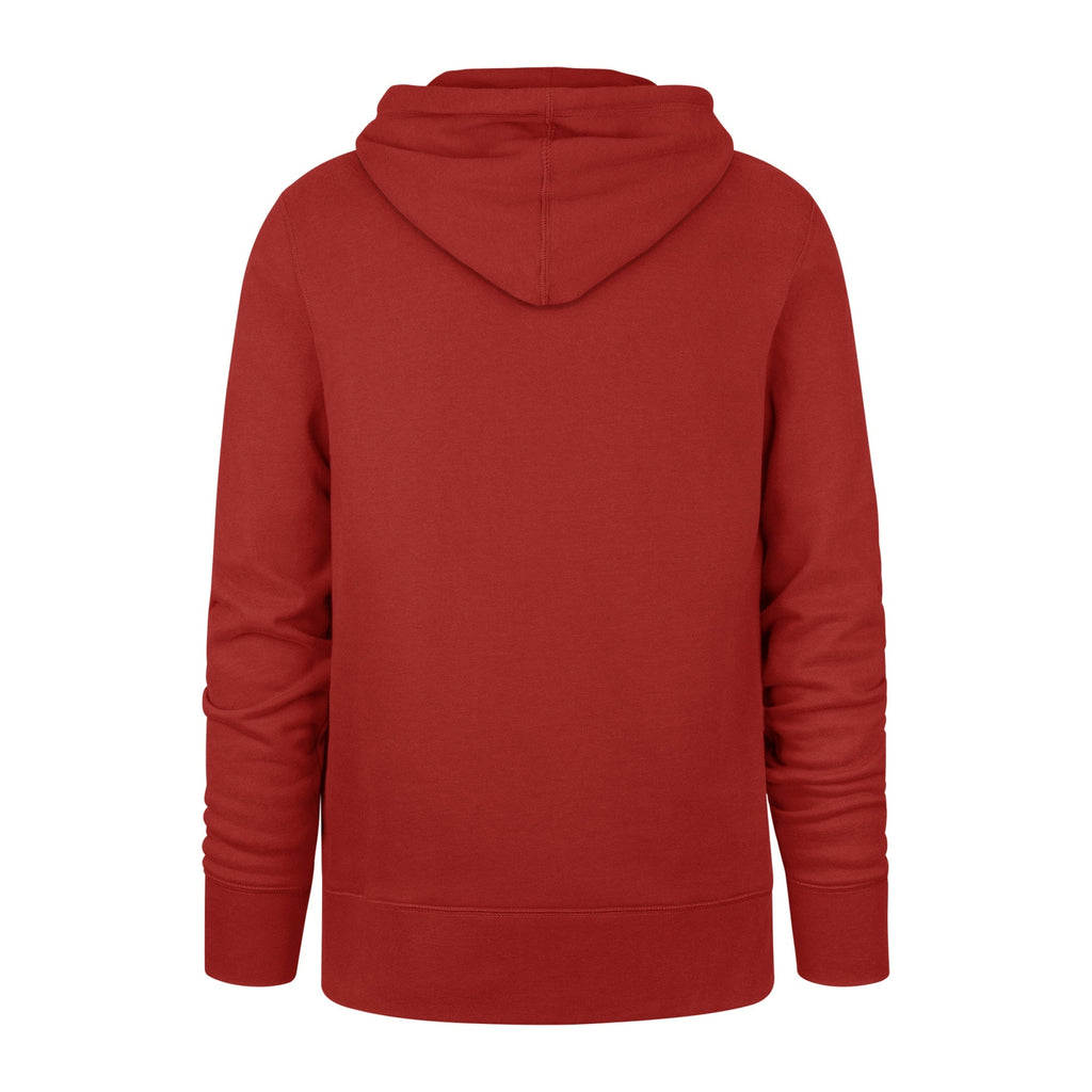 Calgary Flames NHL 47 Brand Men Red Imprint Headline Pullover Hoodie product image 2, provided for visual reference and