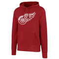 Detroit Red Wings NHL 47 Brand Men Red Imprint Headline Pullover Hoodie product image 1, provided for visual reference and