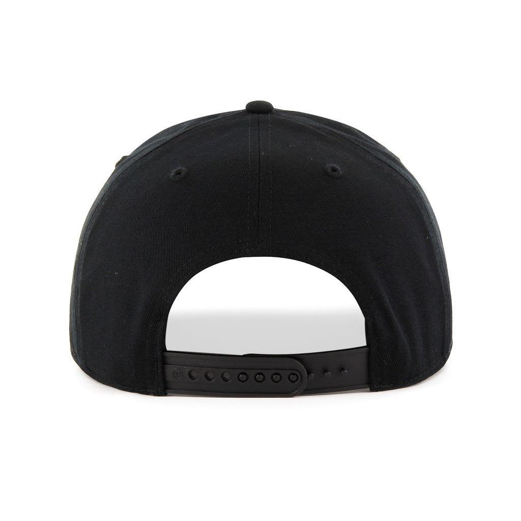 Toronto Raptors NBA 47 Brand Men Black Hitch Adjustable Hat product image 2, provided for visual reference and product