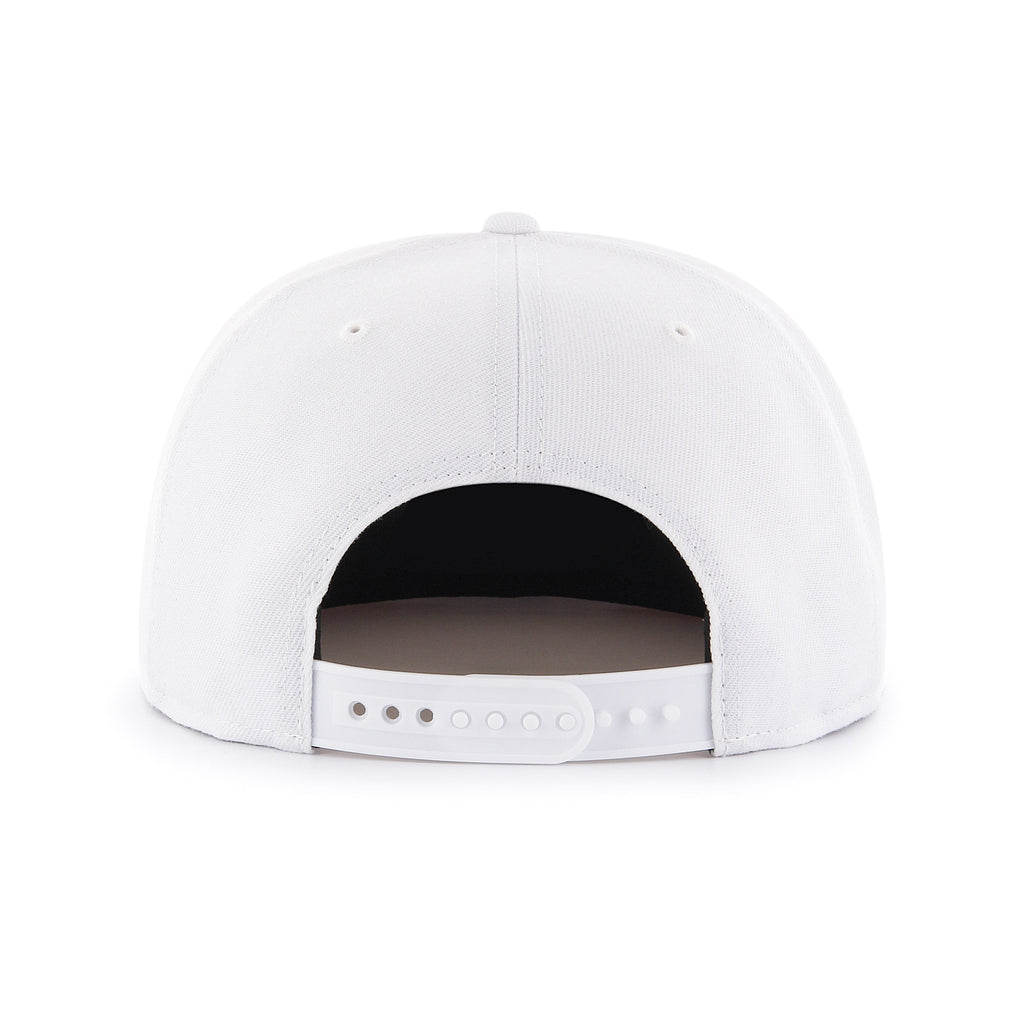 Blank 47 Brand Men White Captain Snapback product image 2, provided for visual reference and product detail review