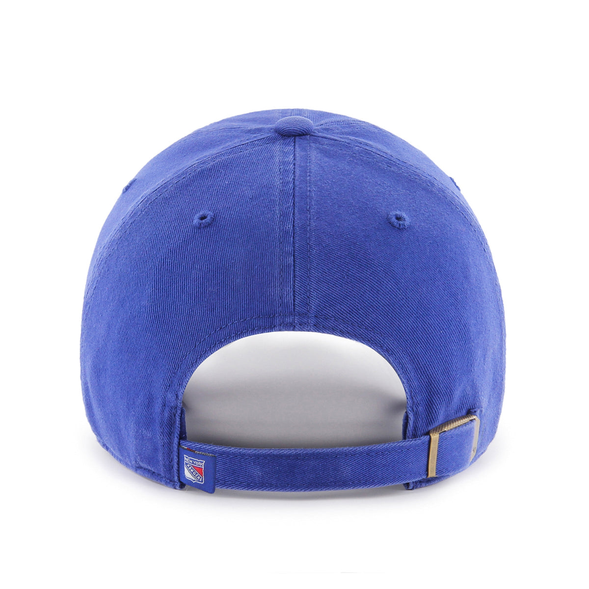 New York Rangers NHL 47 Brand Men Royal Clean Up Adjustable Hat product image 2, provided for visual reference and product