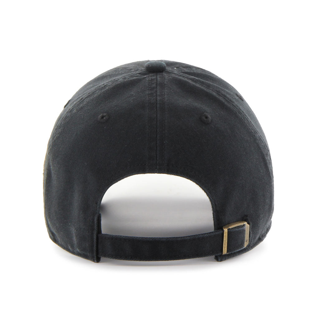 Detroit Tigers MLB 47 Brand Men Black on Black Clean Up Adjustable Hat product image 2, provided for visual reference and