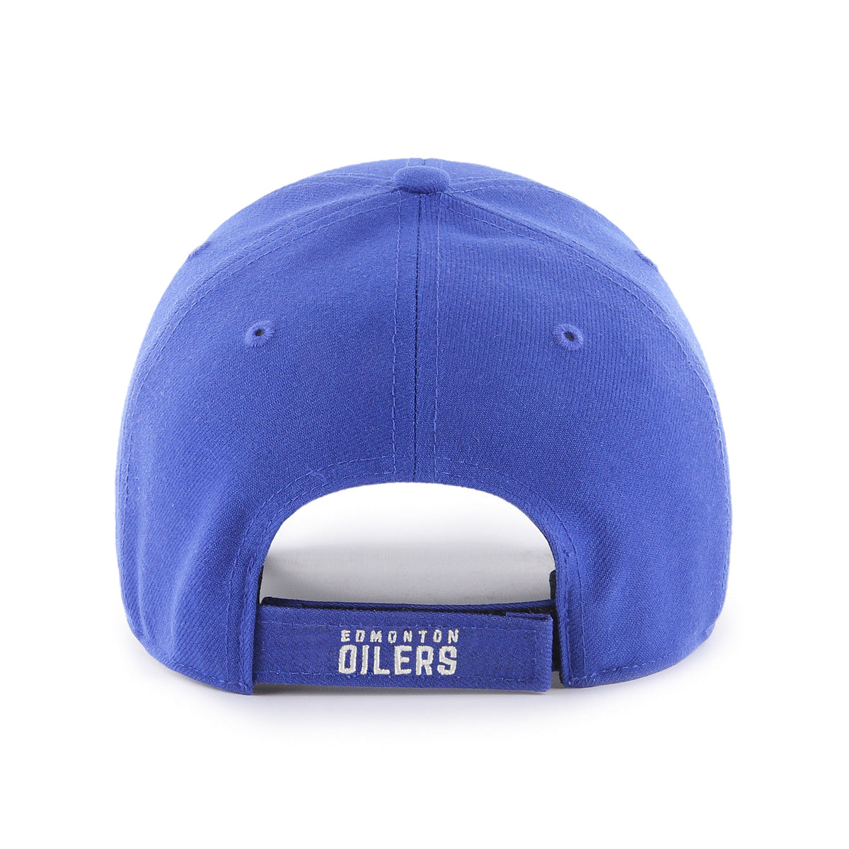 Edmonton Oilers NHL 47 Brand Men Royal MVP Adjustable Hat product image 2, provided for visual reference and product detail