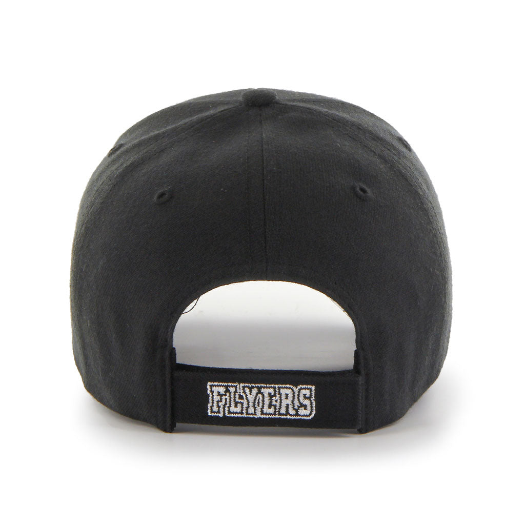Philadelphia Flyers NHL 47 Brand Men Black MVP Adjustable Hat product image 2, provided for visual reference and product