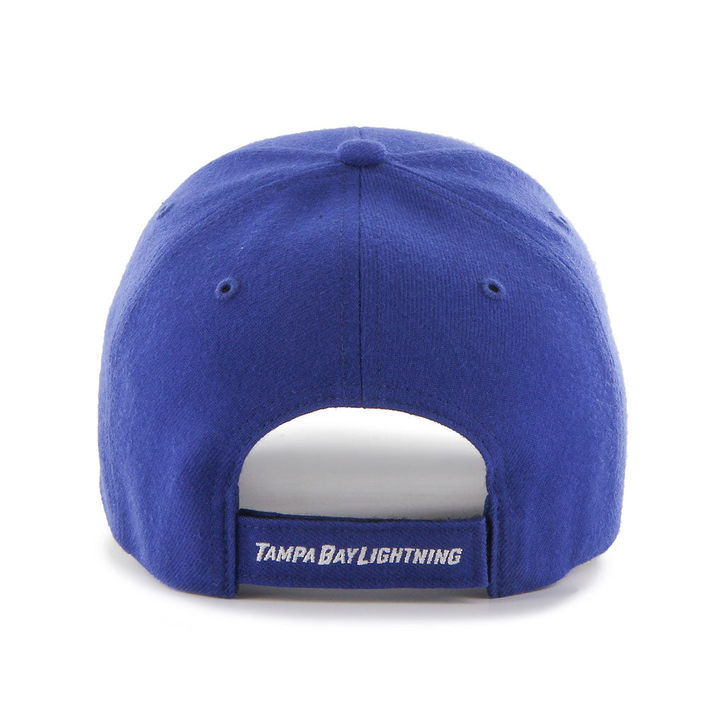 Tampa Bay Lightning NHL 47 Brand Men Royal MVP Adjustable Hat product image 2, provided for visual reference and product