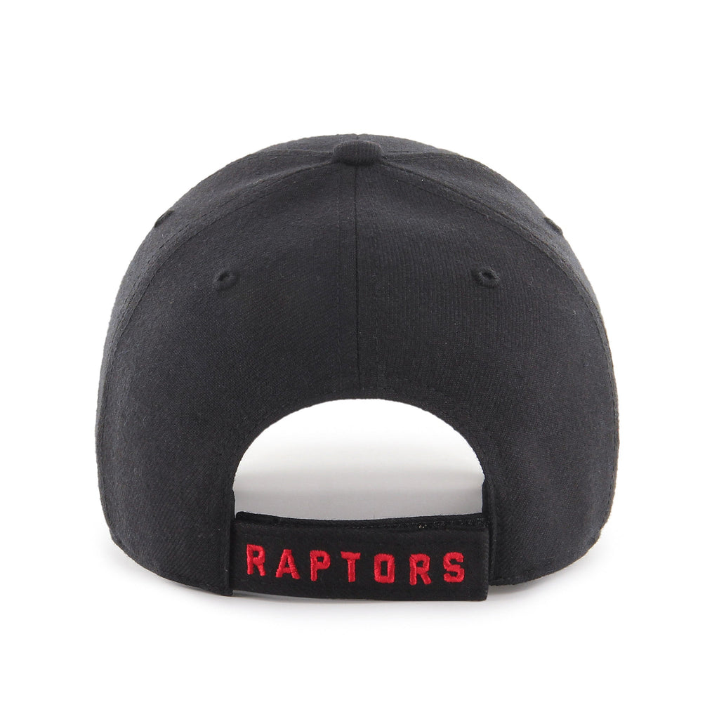 Toronto Raptors NBA 47 Brand Men Black MVP Adjustable Hat product image 2, provided for visual reference and product detail