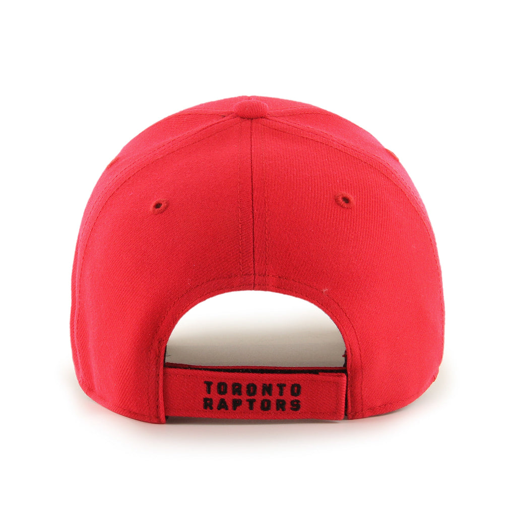 Toronto Raptors NBA 47 Brand Men Red MVP Adjustable Hat product image 2, provided for visual reference and product detail