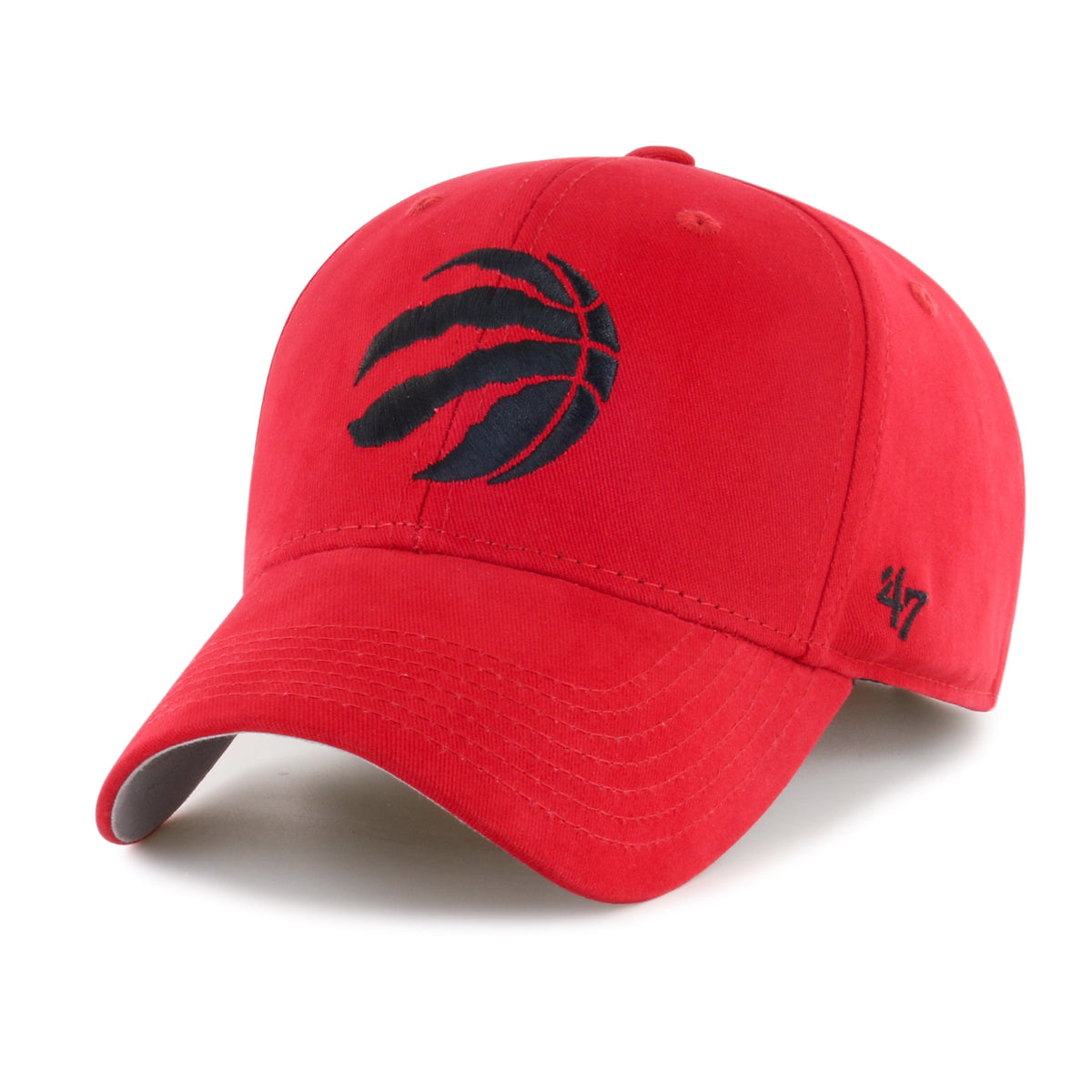 Toronto Raptors NBA 47 Brand Youth Red MVP Alternate Adjustable Hat product image 1, provided for visual reference and