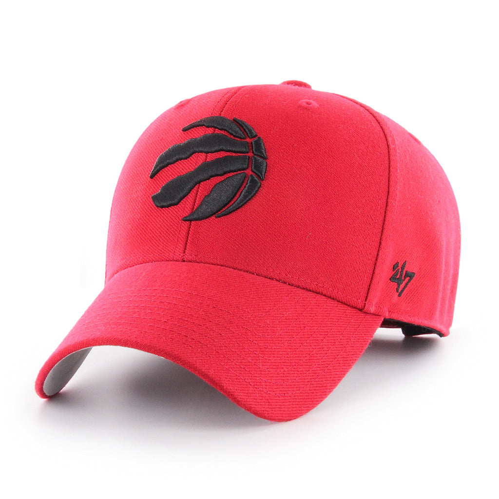Toronto Raptors NBA 47 Brand Men Red MVP Adjustable Hat product image 1, provided for visual reference and product detail