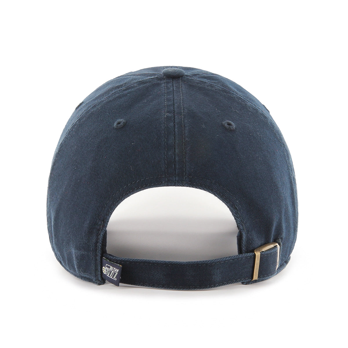 Utah Jazz NBA 47 Brand Men Navy Clean Up Adjustable Hat product image 2, provided for visual reference and product detail