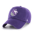 Sacramento Kings NBA 47 Brand Men Purple Clean Up Adjustable Hat product image 1, provided for visual reference and product