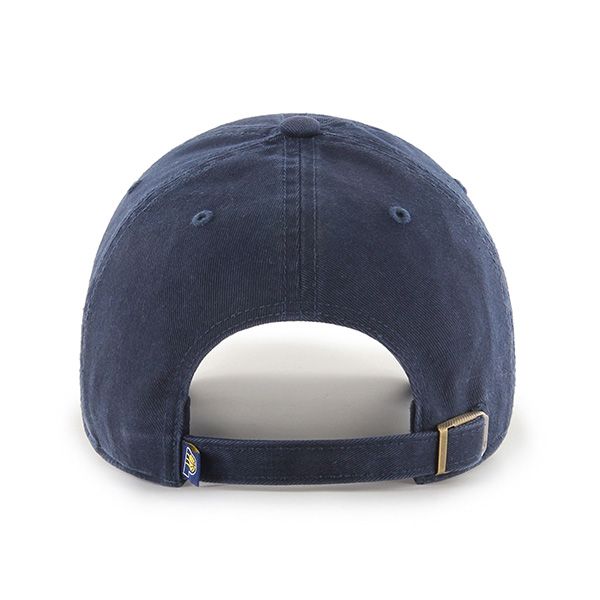 Indiana Pacers NBA 47 Brand Men Navy Clean Up Adjustable Hat product image 2, provided for visual reference and product