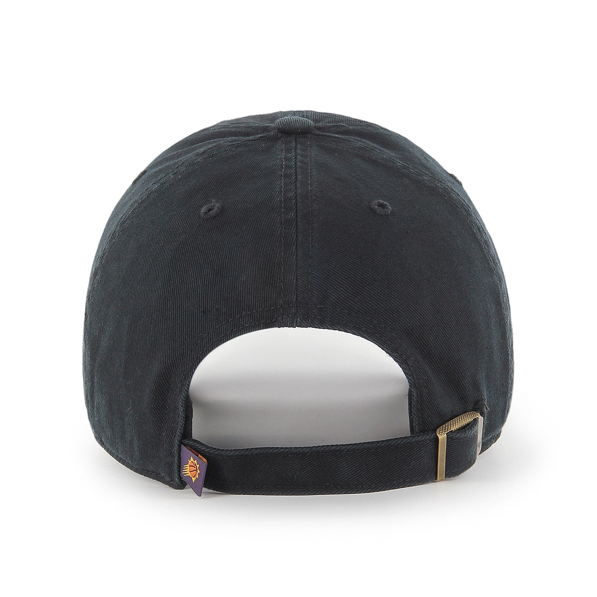 Phoenix Suns NBA 47 Brand Men Black Clean Up Adjustable Hat product image 2, provided for visual reference and product