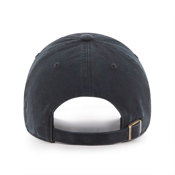 Milwaukee Bucks NBA 47 Brand Men Black on Black Clean Up Adjustable Hat product image 2, provided for visual reference and