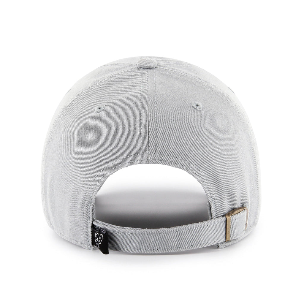 San Antonio Spurs NBA 47 Brand Men Grey Clean Up Adjustable Hat product image 2, provided for visual reference and product