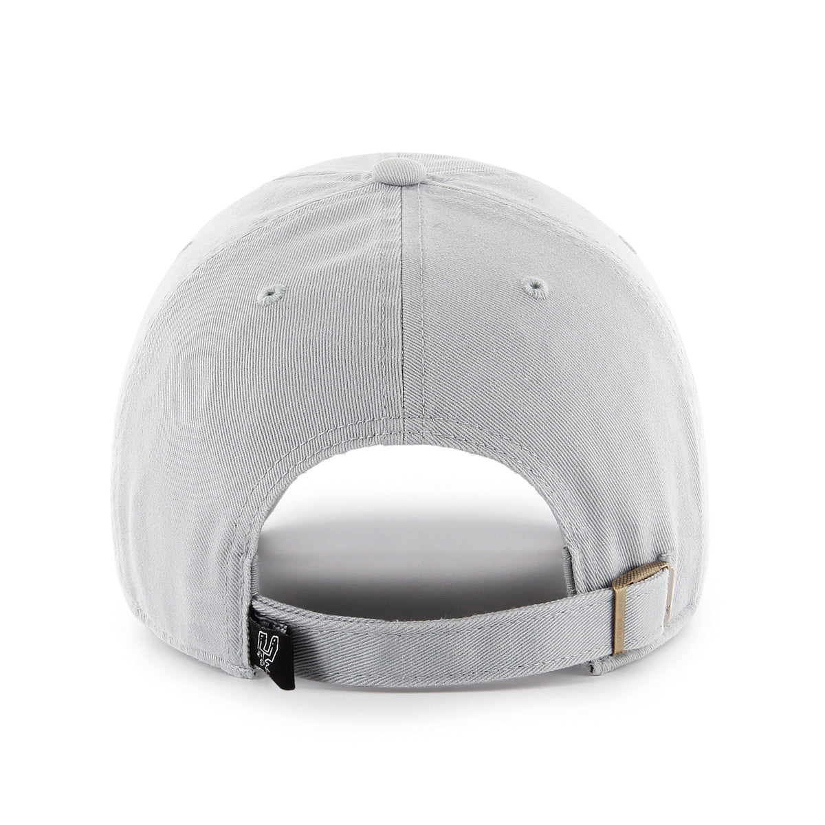 San Antonio Spurs NBA 47 Brand Men Grey Clean Up Adjustable Hat product image 2, provided for visual reference and product