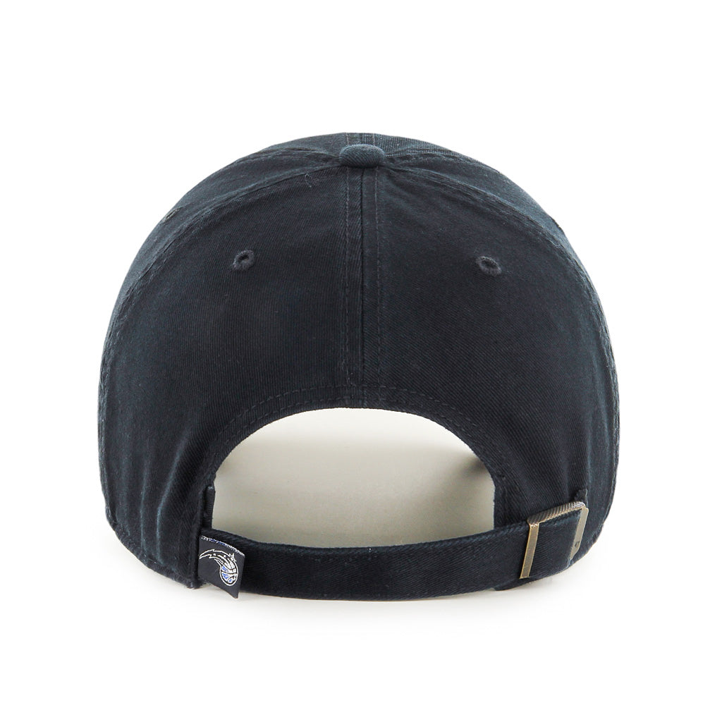 Orlando Magic NBA 47 Brand Men Black Clean Up Adjustable Hat product image 2, provided for visual reference and product
