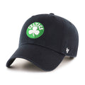 Boston Celtics NBA 47 Brand Men Black Clean Up Alternate Adjustable Hat product image 1, provided for visual reference and