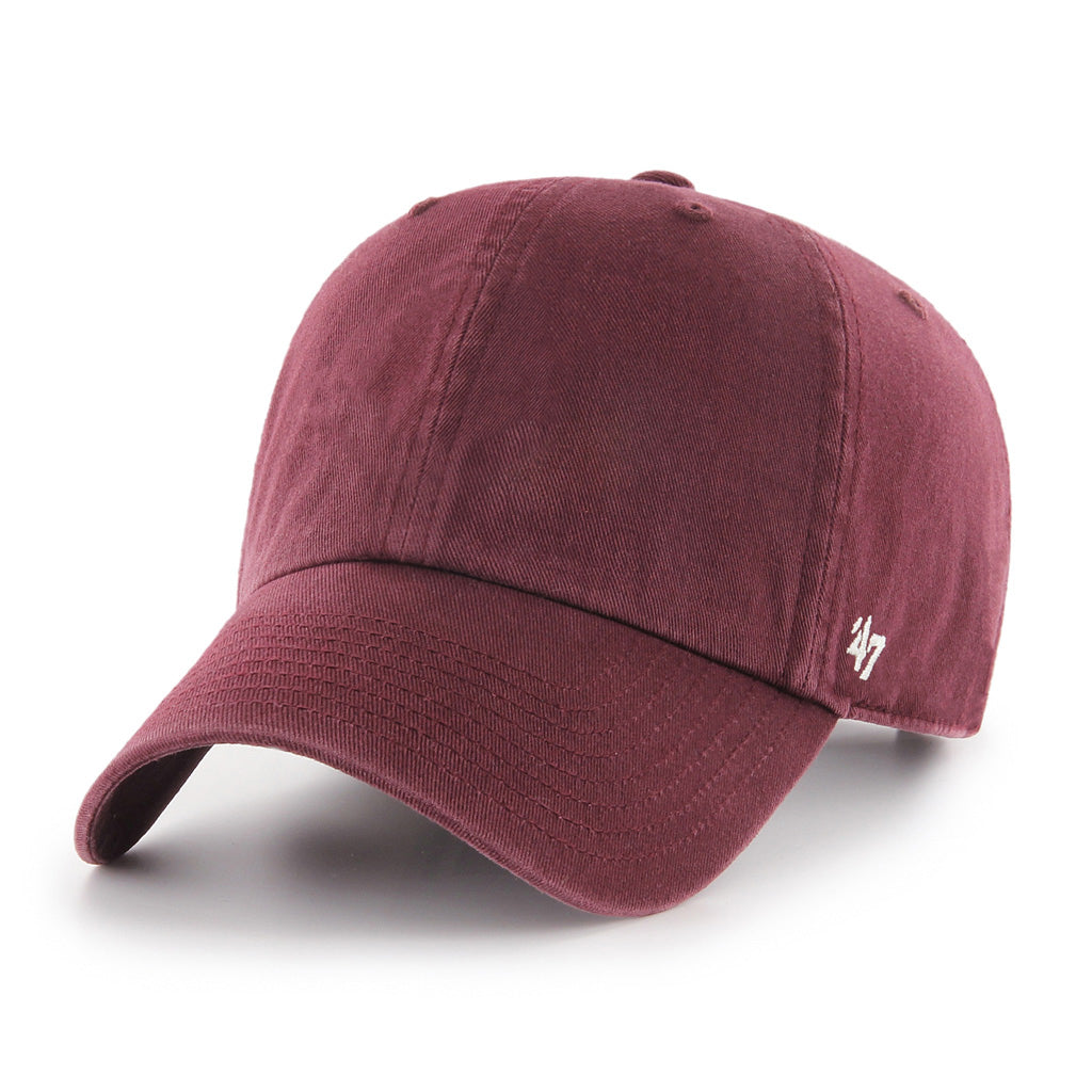 Blank 47 Brand Men Maroon Clean Up Adjustable Hat product image 1, provided for visual reference and product detail review