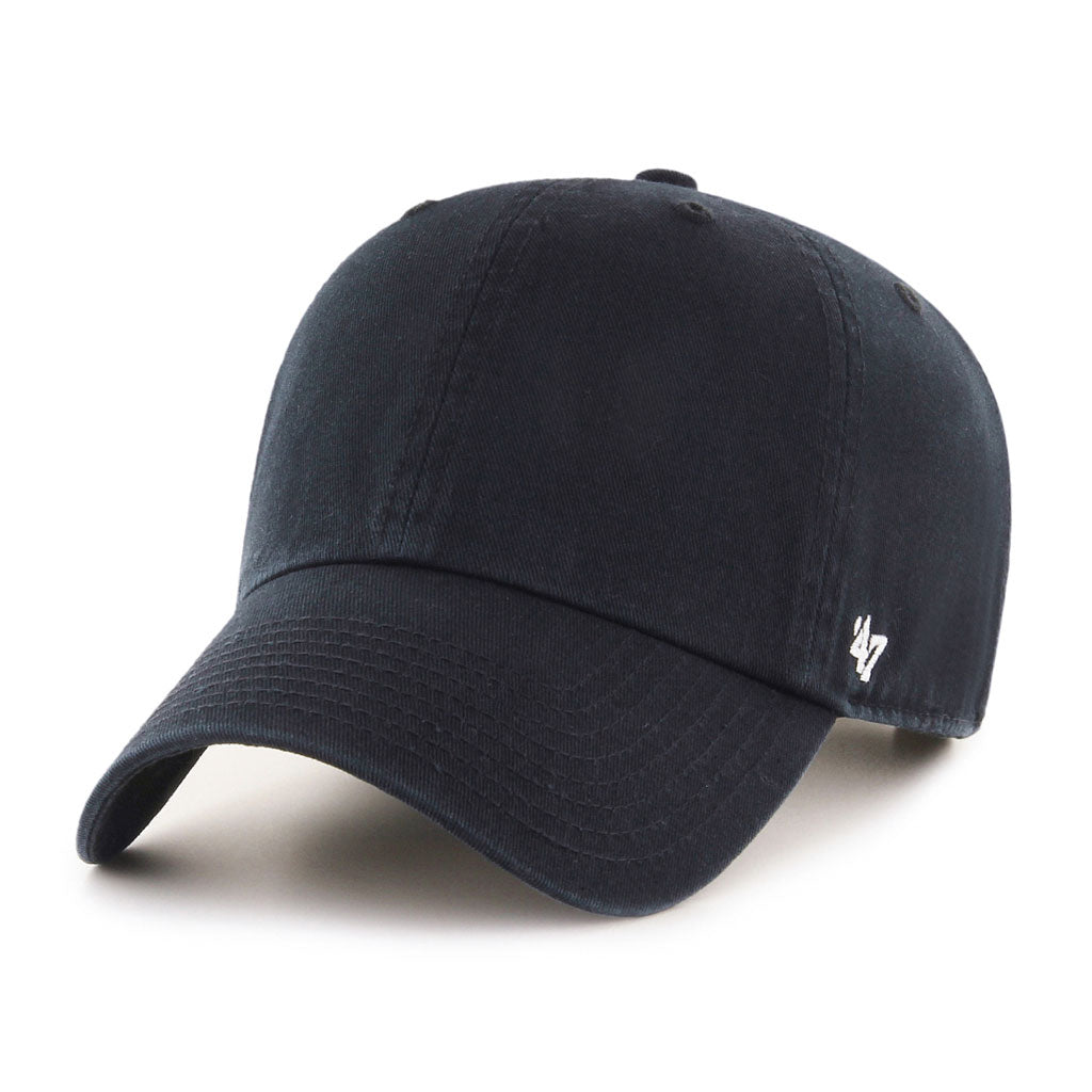 Blank 47 Brand Men Black Clean Up Adjustable Hat product image 1, provided for visual reference and product detail review