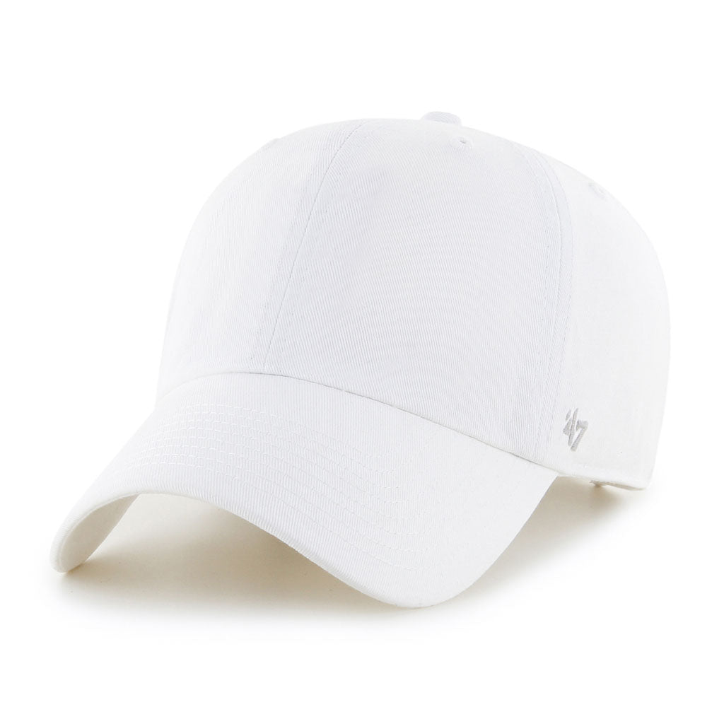Blank 47 Brand Men White Clean Up Adjustable Hat product image 1, provided for visual reference and product detail review