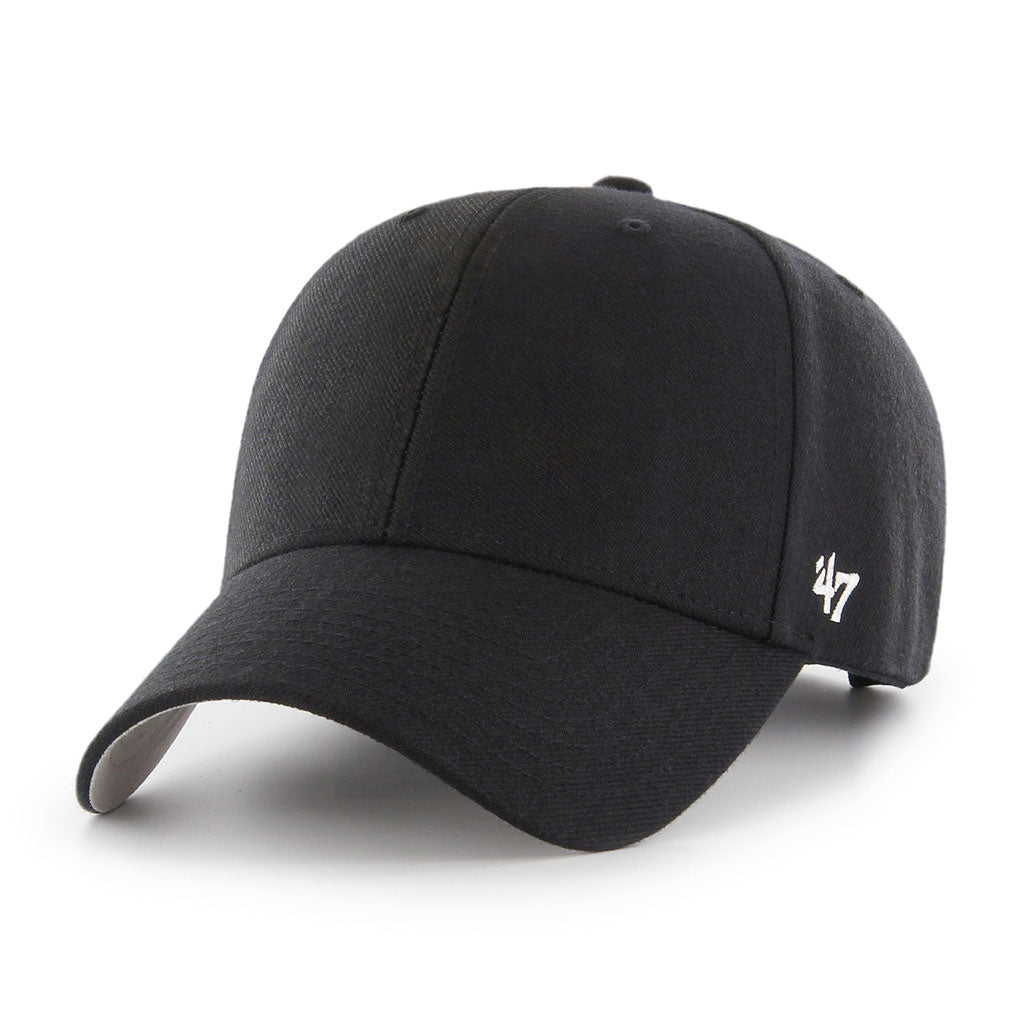 Blank 47 Brand Men Black MVP Adjustable Hat product image 1, provided for visual reference and product detail review