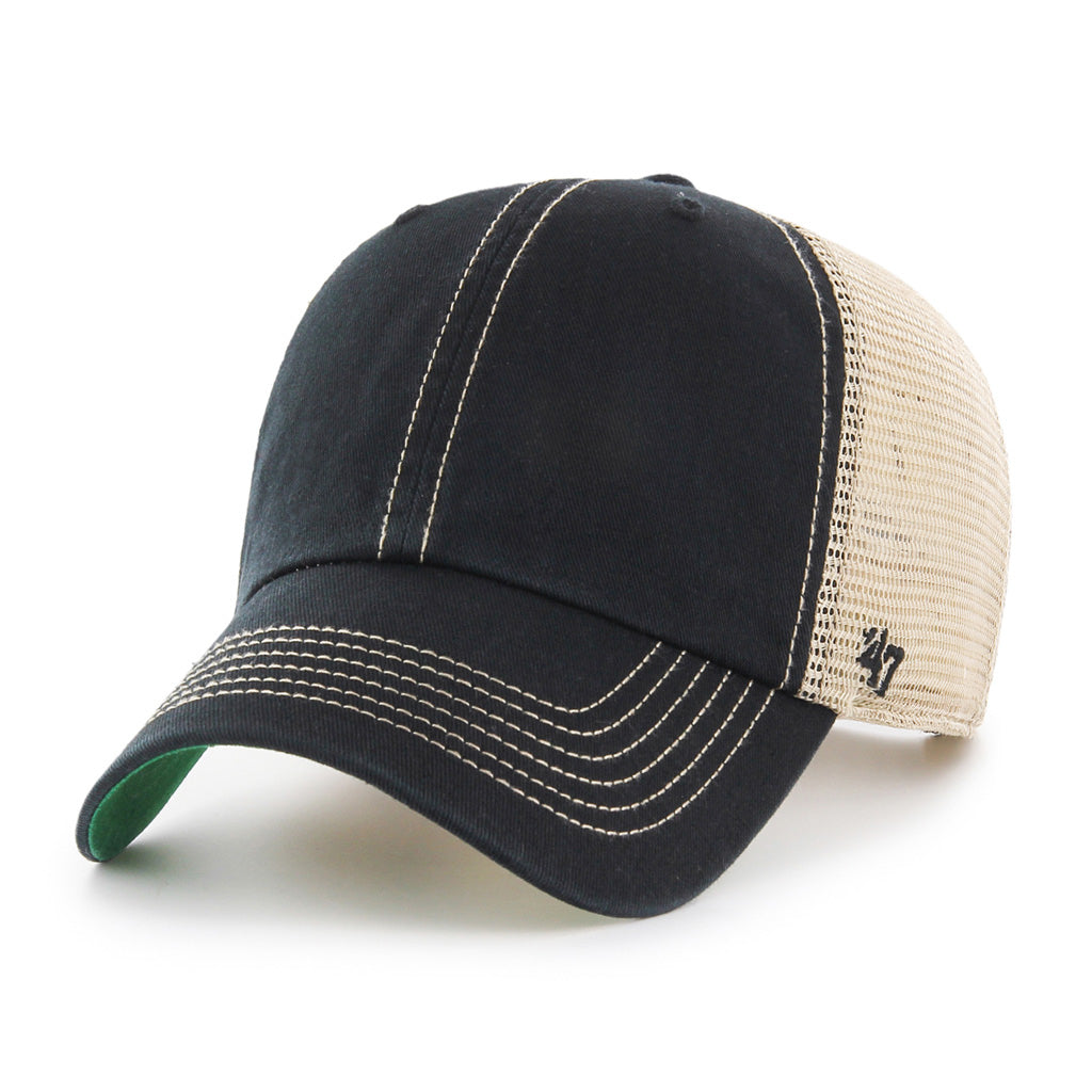 Blank 47 Brand Men Black Trawler Mesh Adjustable Hat product image 1, provided for visual reference and product detail review