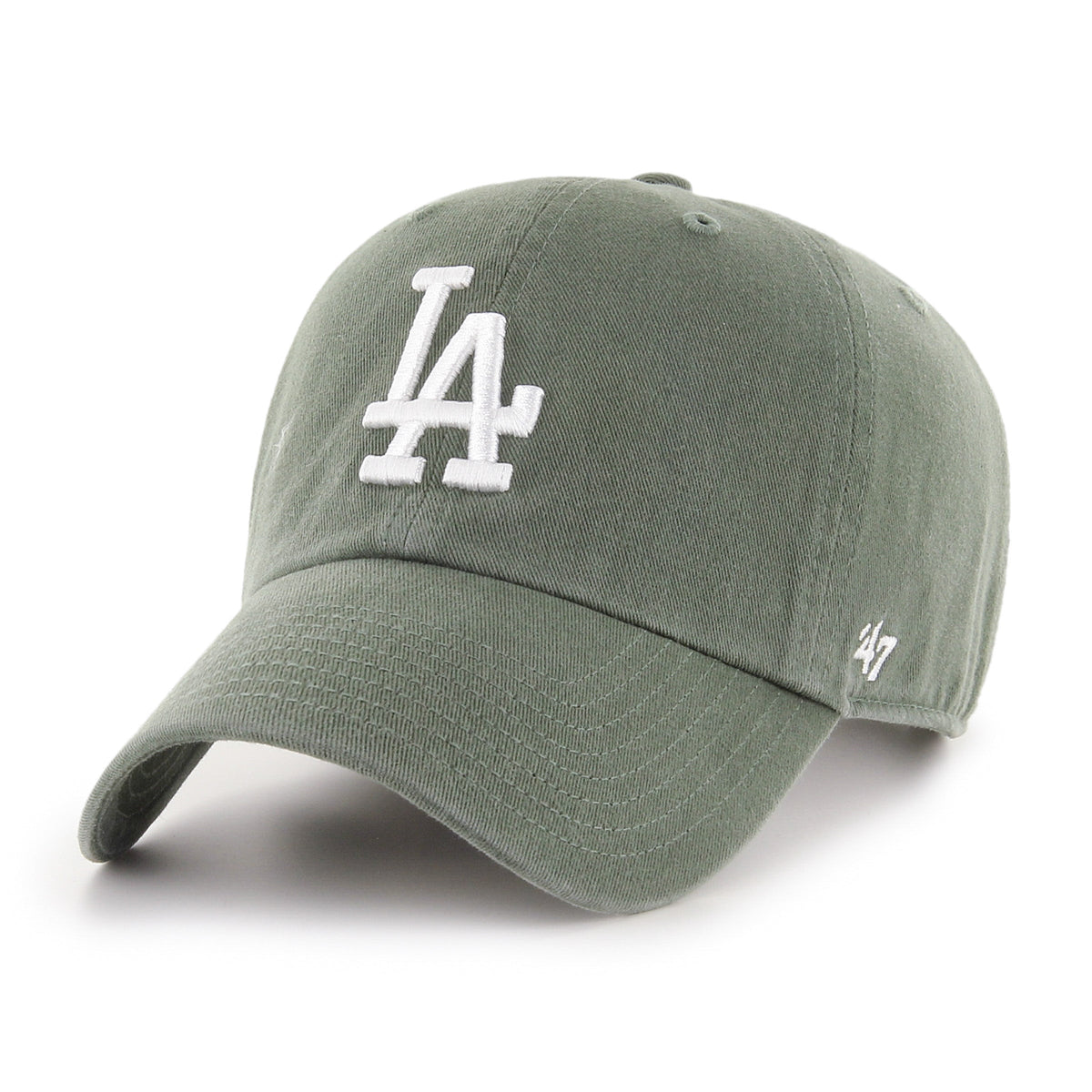 Los Angeles Dodgers MLB 47 Brand Men Moss Clean Up Adjustable Hat product image 1, provided for visual reference and product