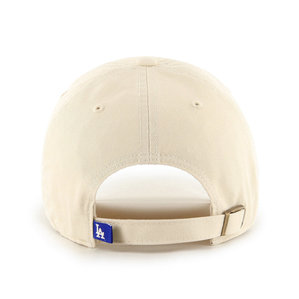Los Angeles Dodgers MLB 47 Brand Men Natural Clean Up Adjustable Hat product image 2, provided for visual reference and