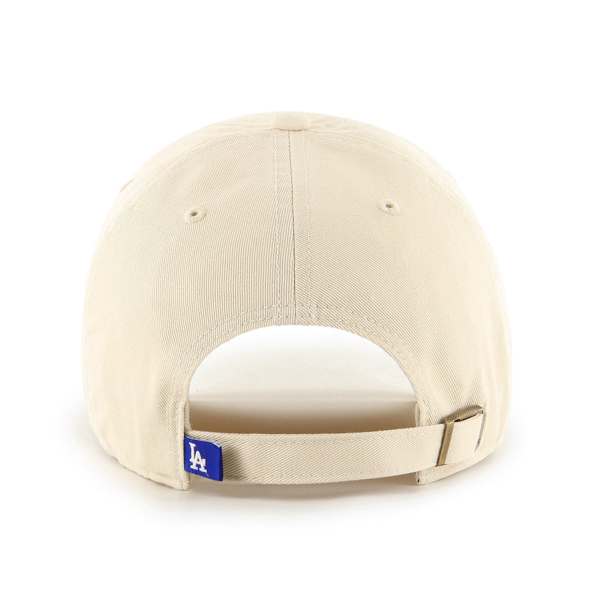 Los Angeles Dodgers MLB 47 Brand Men Natural Clean Up Adjustable Hat product image 2, provided for visual reference and