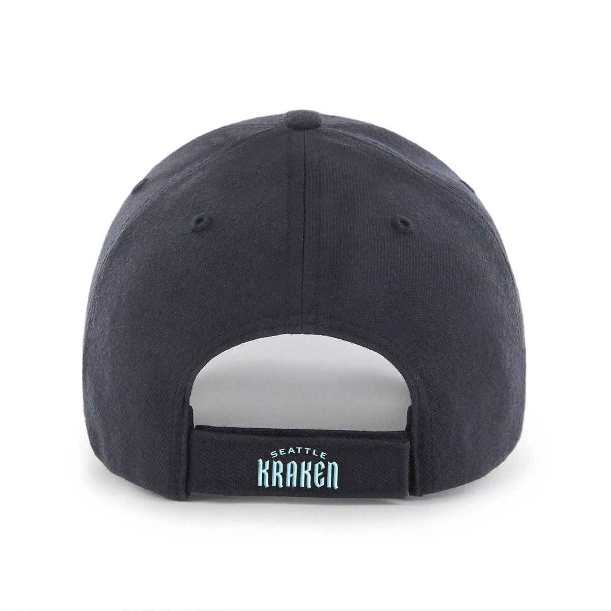 Seattle Kraken NHL 47 Brand Men Navy MVP Adjustable Hat product image 2, provided for visual reference and product detail