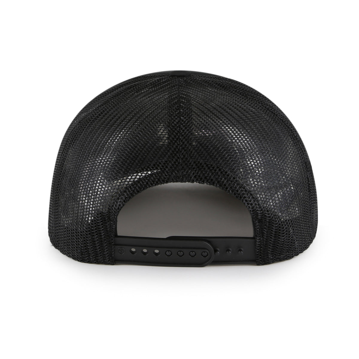 New York Yankees MLB 47 Brand Men Black Foam Front Mesh Trucker Snapback product image 2, provided for visual reference and