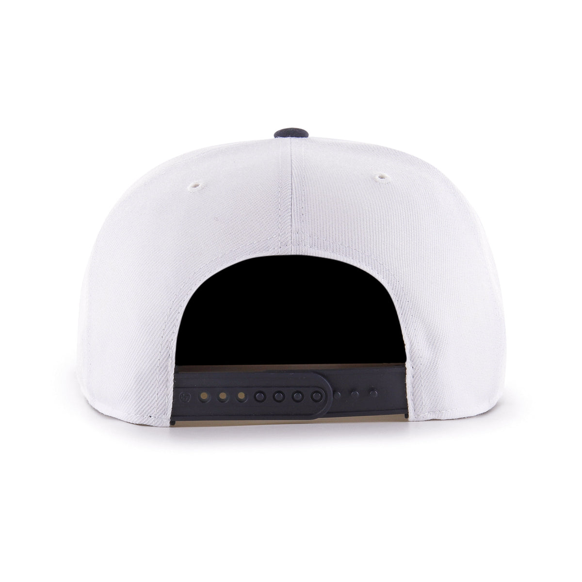 New York Yankees MLB 47 Brand Men White Corkscrew Captain Snapback product image 2, provided for visual reference and
