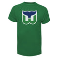 Hartford Whalers NHL 47 Brand Men Green Imprint Fan T-Shirt product image 1, provided for visual reference and product